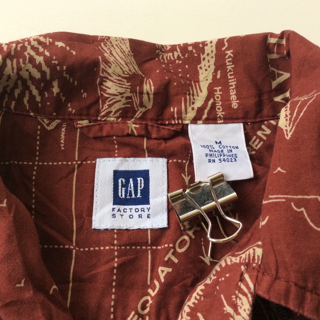 GAP ����å� ����ꥫ͢�� HAWAII �����ϥ���� �ϥ磻���󥷥�� Ⱦµ����� M/���� ����̵�� �֥��� �Ͽ� �ϥ磻 �ޥåץץ��� ���ᥫ�� USA ���� ALOHA
