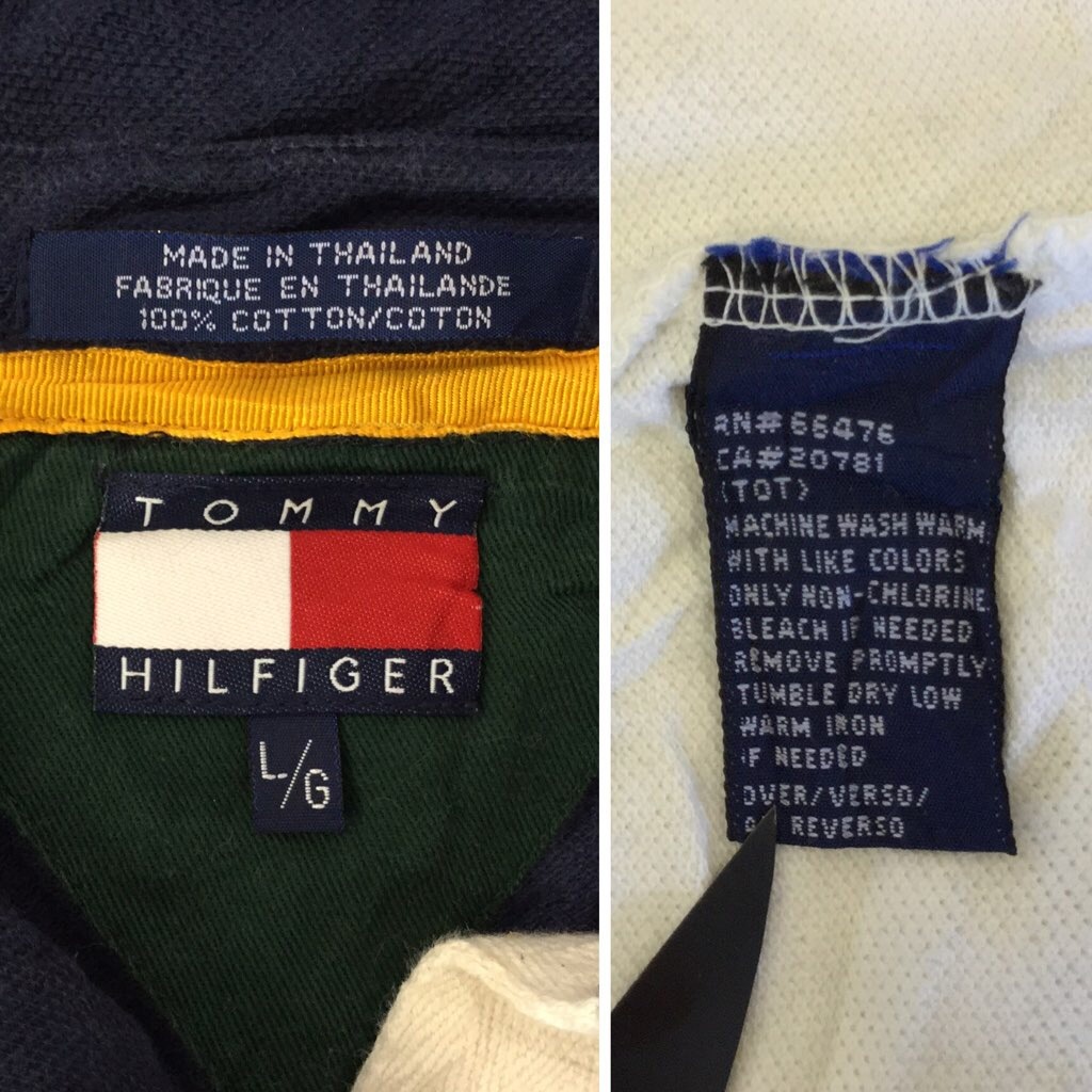 TOMMY HILFIGER 90's �ȥߡ��ҥ�ե����� ����̵�� �ܡ����� Ĺµ�ݥ������ ��ǥ����� L/�忧 �֥��� ����� ���ݡ��� ���ᥫ�� USA ����ꥫ͢�� ���λ�