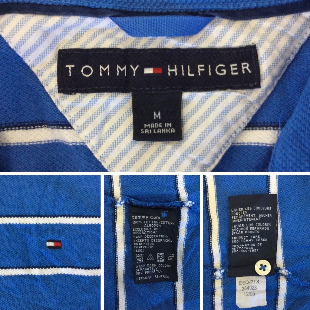 TOMMY HILFIGER �ȥߡ��ҥ�ե����� ����̵�� �ܡ����� Ⱦµ�ݥ������ M/�֥롼 �֥��� ����� ���ݡ��� ���ᥫ�� USA ����ꥫ͢�� ���λ�