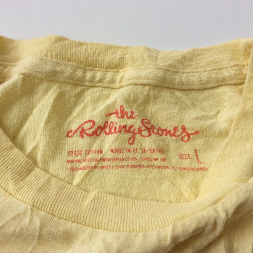 THE ROLLING STONES ����������󥰡����ȡ��� ���� ȾµT����� ����ꥫ͢�� L/�������� ����̵�� �Х��T ���å�T UK �������å� USA