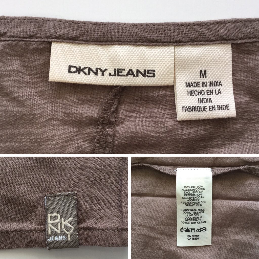 DKNY JEANS ʥ˥塼衼  Ⱦµåȥ ꥫľ͢ M/㥳륰졼 奯 ǥ USA