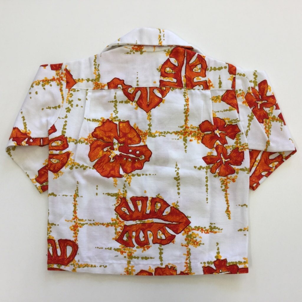 60-70ǯ åץ Waltah-Clarke's MADE-IN-HONOLULU å 2/ ̵ ꥫľ͢ ϥ磻󥷥 Ĺµ ĥ㥱å USA