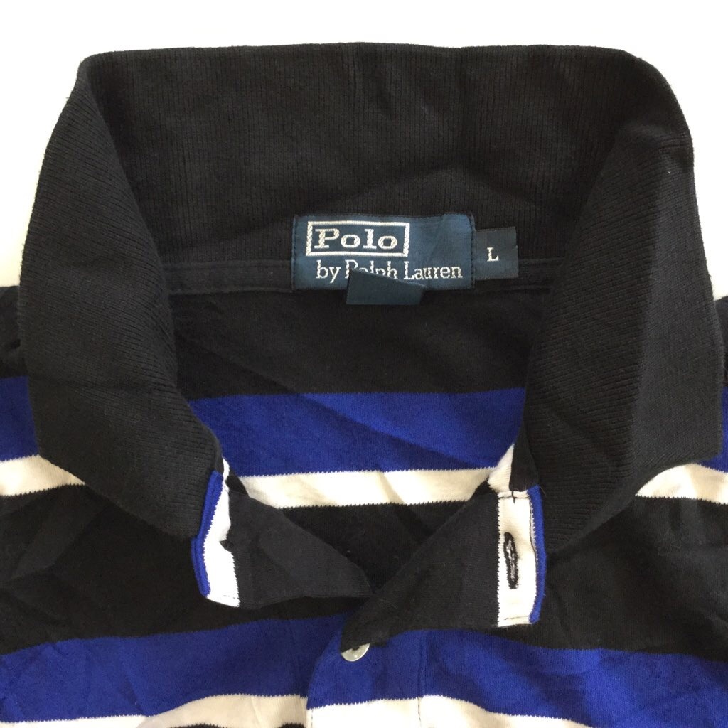 Polo by Ralph Lauren �ݥ� ���ե������ �ܡ����� Ⱦµ�ݥ������ L/��x��x�� ����ꥫľ͢�� ����̵�� �֥��� ����� ���ᥫ�� USA���� 2�ܥ���