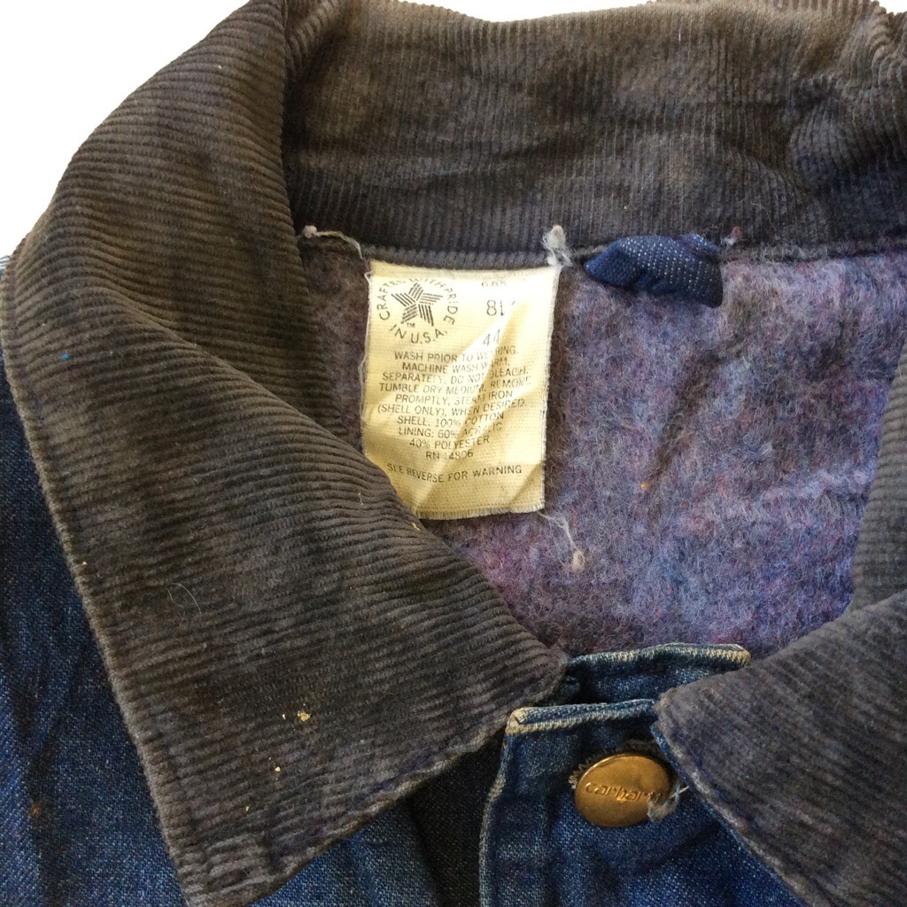 CARHARTT ϡ ӥơ ǥ˥५С 쥤ޥ󥸥㥱å 쥤ɥ㥱å ̵ 44 L-XL/ǥ ꥫ͢ USA ᥫ ֥  岷 饤ʡդ