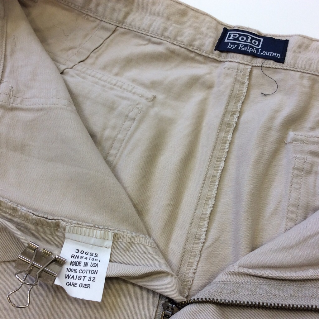 Polo by Ralph Lauren �ݥ� ���ե������ ������硼�� ���硼�ȥѥ�� ����̵�� W32/M/�١����� ����ꥫ͢�� MADE IN USA ���ᥫ�� �֥��� û�ѥ� �ϡ��եѥ�� ���岷 ���� �����奢��