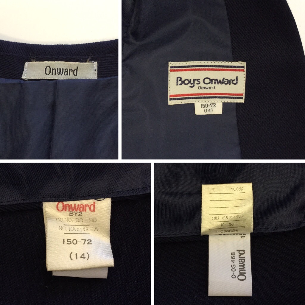 Onward  ơ顼ɥ㥱å ¥ȥ  150/ 饷å 奢 ֥ ǥ Boy's Onward  ̵