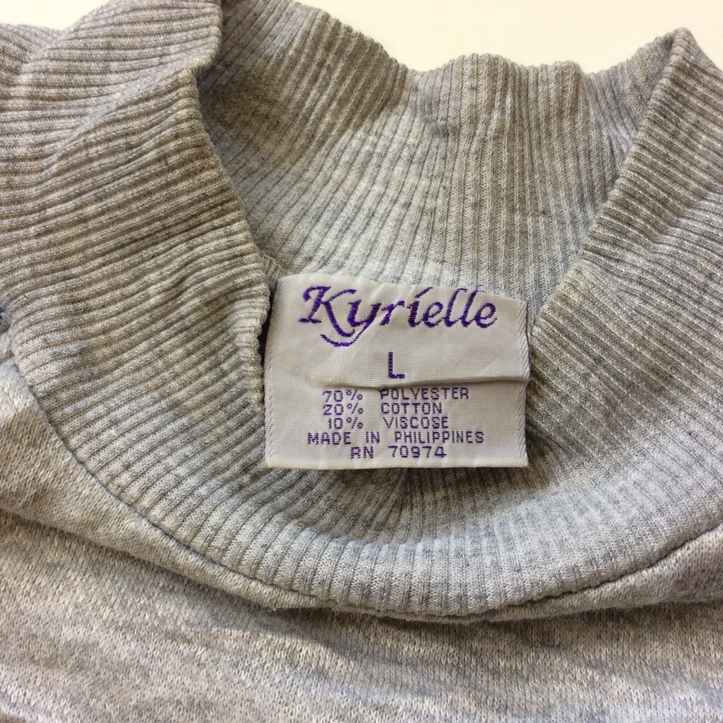 Kyrielle 80��s �ӥ�ơ��� �������å� �ȥ졼�ʡ� ��ǥ����� �饰��� �ڤ��֤� ��å��ͥå� ����̵�� L/���졼 ����ꥫ͢�� USA ���ᥫ�� �ܡ����� �����ȥ�ͥå� ��˥��å��� ���岷 ���� �����å�