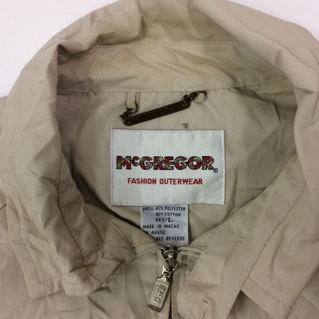 McGREGOR �ޥ��쥬�� �ӥ�ơ��� �ɥꥺ�顼���㥱�å� �������󥰥ȥå� ����̵�� L/�١����� ����ꥫ͢�� USA ���ᥫ�� �֥��� ���� ̵�� ���󥹥� �����󥰥ȥå� ���岷 ����