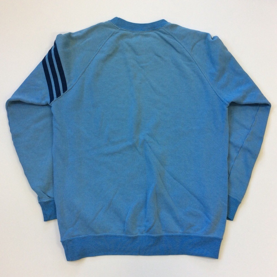 Adidas ���ǥ����� �ӥ�ơ��� �ǥ������ �������å� �ȥ졼�ʡ� ����̵�� M/�忧���֥롼 ������� �֥��� ���ᥫ�� ���� �ȥ�ե����� ������ �饰��� �����å� ������� VINTAGE OLD ���岷 ���� ���ݡ���