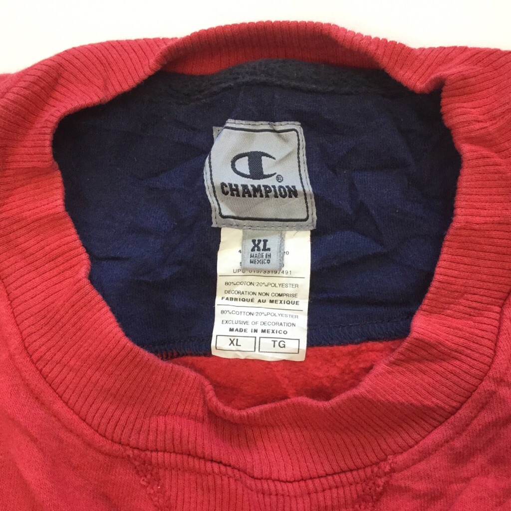 Champion �����ԥ��� ����ץ� �������å� �ȥ졼�ʡ� ����̵�� XL/�֡���å� ����ꥫ͢�� USA ���ᥫ�� �֥��� ���� �����å� �礭�� LL O �ӥå� �����С�