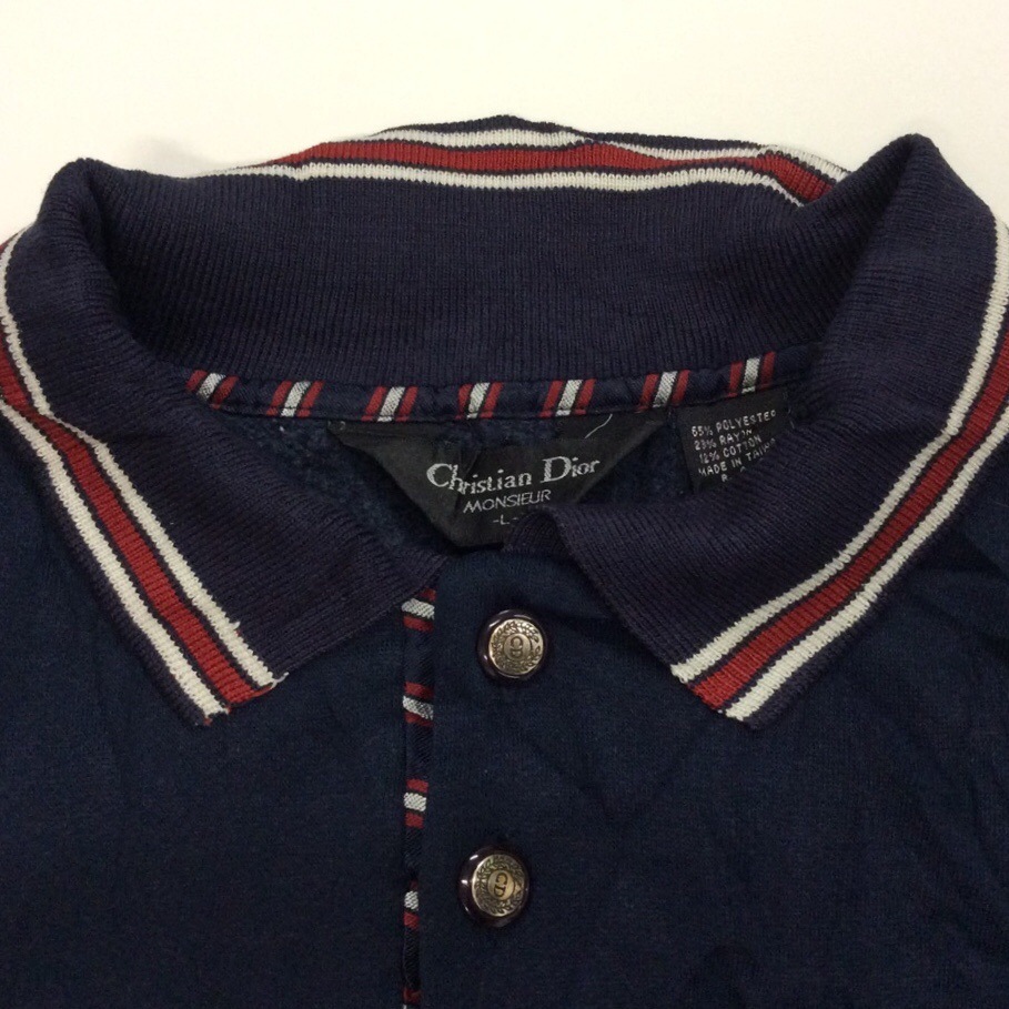 Christian Dior ���ꥹ�����ǥ������� �������å� �ȥ졼�ʡ� ���ܥ��� ��˥��å��� ����̵�� L/�����ͥ��ӡ� ����ꥫ͢�� USA ���ᥫ�� �ӥ�ơ��� �֥��� ���� ���� �쥢 Ĺµ�ݥ������ ���岷 ���� �����å�