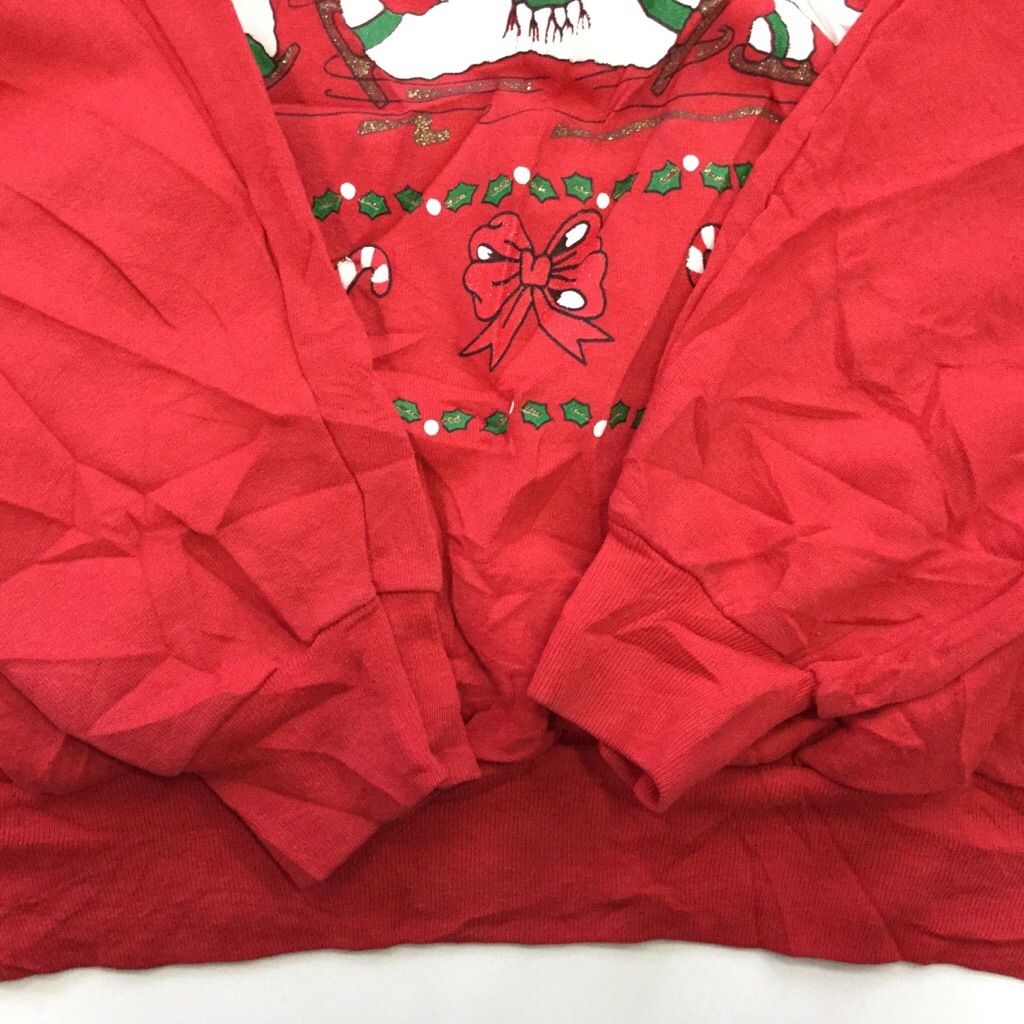 ����ꥫľ͢�� ���ꥹ�ޥ� ��ǥ����� �������å� �ȥ졼�ʡ� Hanes �إ��� XL/�֡���å� �������� �������� ��ܥ� �ĥ꡼ �� X'mas �����å� ���岷 ����̵�� USA ͢����