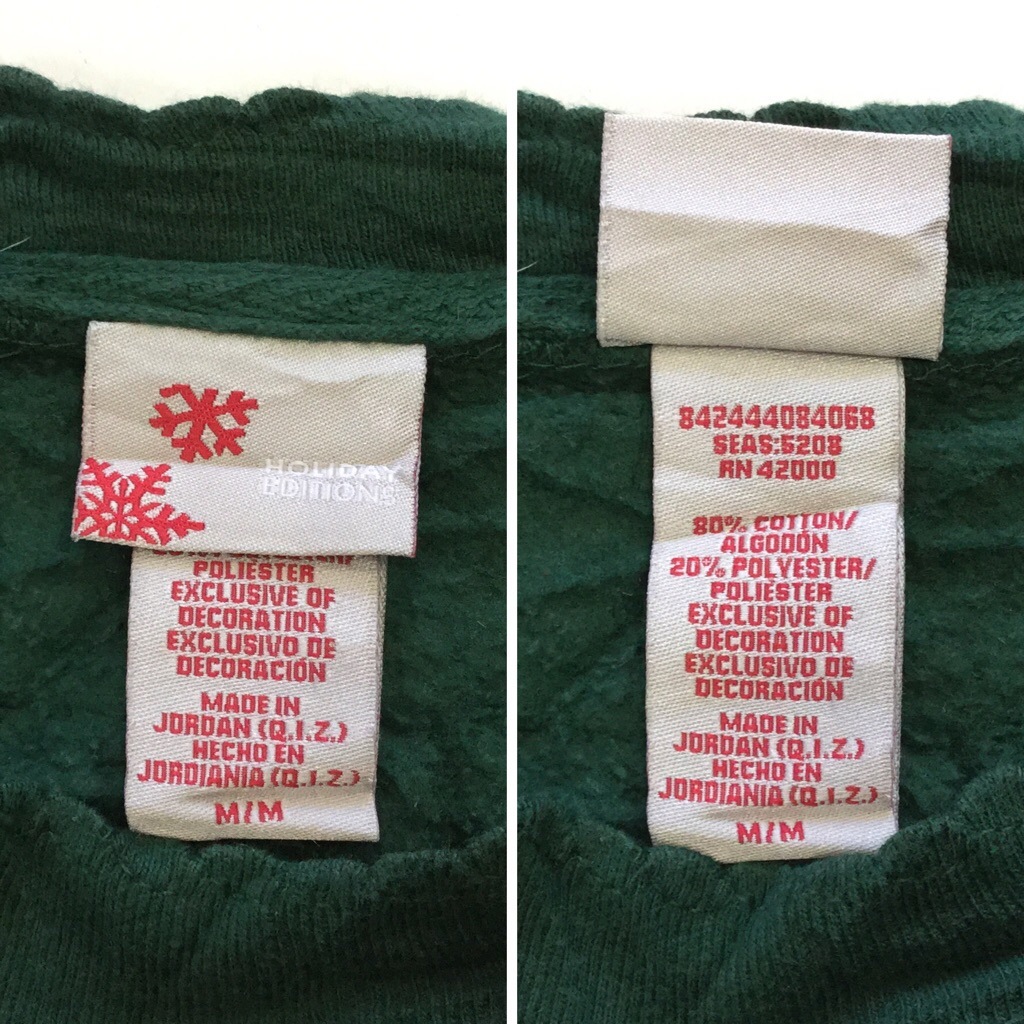 ����ꥫ���� ���ꥹ�ޥ� ��ǥ����� �������å� �ȥ졼�ʡ� M/���� �ĥ꡼ �� �ӡ��� �ɽ� X'mas �����å� ���岷 ����̵�� USA ͢���� HOLIDAY