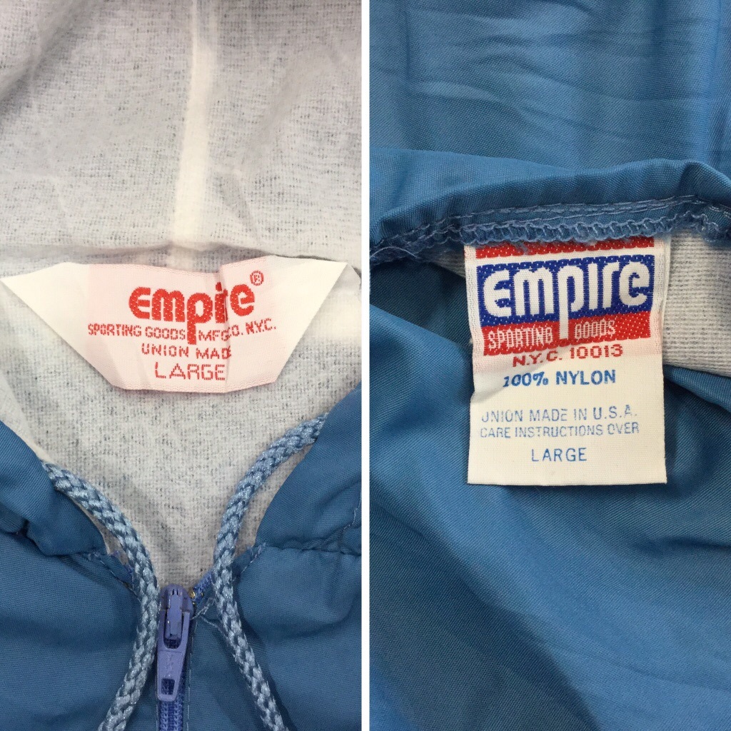 ӥơ ʥѡ ա 㥱å ץ륪С ϡեå UNION MADE ̵ L/忧 ꥫ͢ USA ᥫ  ݡ ȥ졼˥  Empire 岷