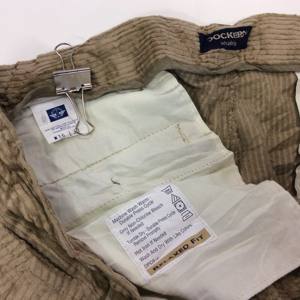 DOCKERS �ɥå����� �꡼�Х��� ������ �����ǥ�����ѥ�� ������ ����̵�� W36/XL/�١����� ����ꥫ͢�� USA ���ᥫ�� �֥��� ������ƥ� ����å��� ���ݡ��� �磻�ɥԥå� LEVI'S ���岷 ����