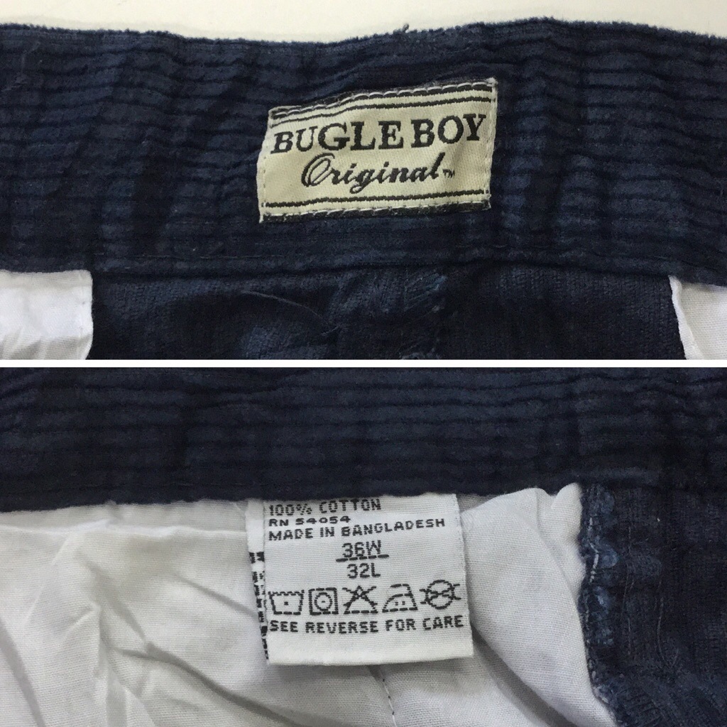 ����ꥫ���� BUGLE BOY �����ǥ�����ѥ�� ������ ����̵�� W36/�����ͥ��ӡ� ���ᥫ�� USA �磻�ɥԥå� ������ƥ� ����å��� ͢���� ���岷 ����