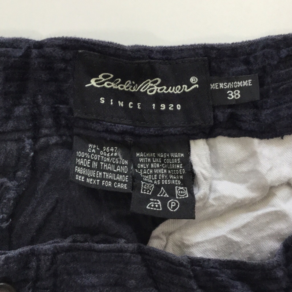 Eddie Bauer ǥХ  ǥѥ ѥ ꥫ͢  W38/ͥӡ USA ᥫ ֥ 磻ɥԥå ƥ å ̵ 岷  礭 ӥå С