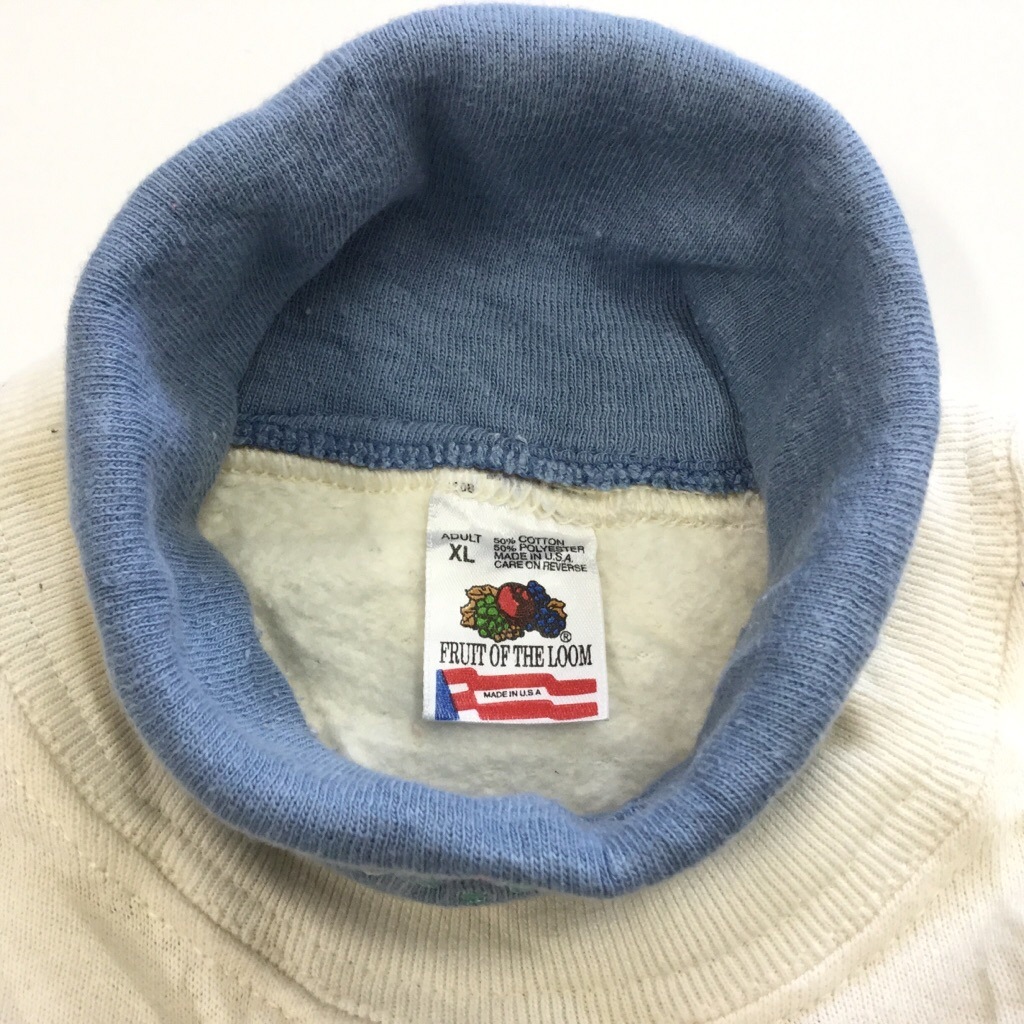 ����ꥫ���� ���󥸥��륹�����å� �ȥ졼�ʡ� ��ǥ����� XL/���꡼�� ���֥�ͥå� �����å� MADE IN U.S.A. FRUIT OF THE LOOM ���岷 ����̵�� ͢���� �礭�� �ӥå� �����С�