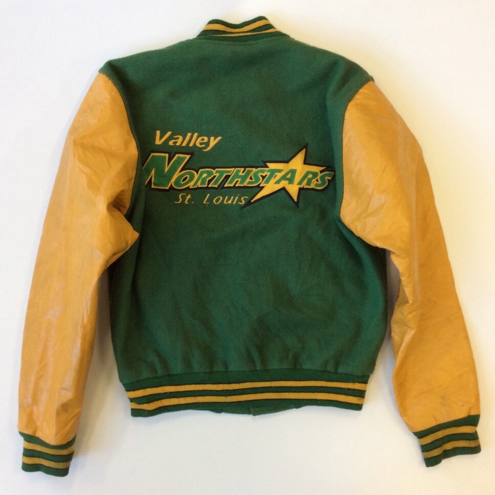 Gem Sportswear ジェムスポーツウエア スタジャン スタジアムジャンパー アワードジャケット 送料無料 S/緑・黄・グリーン