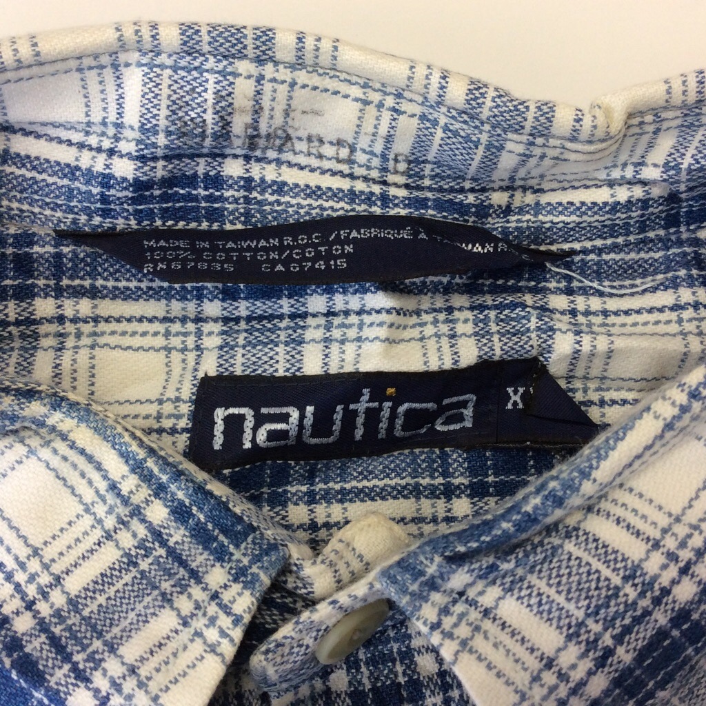 NAUTICA Ρƥ Ĺµͥ륷 ܥ ɽ  ̵ XL/ġۥ磻ȡ֥롼 ꥫ͢ USA ᥫ ֥ ǭܥܥ å 礭 LL O ӥå С 岷 