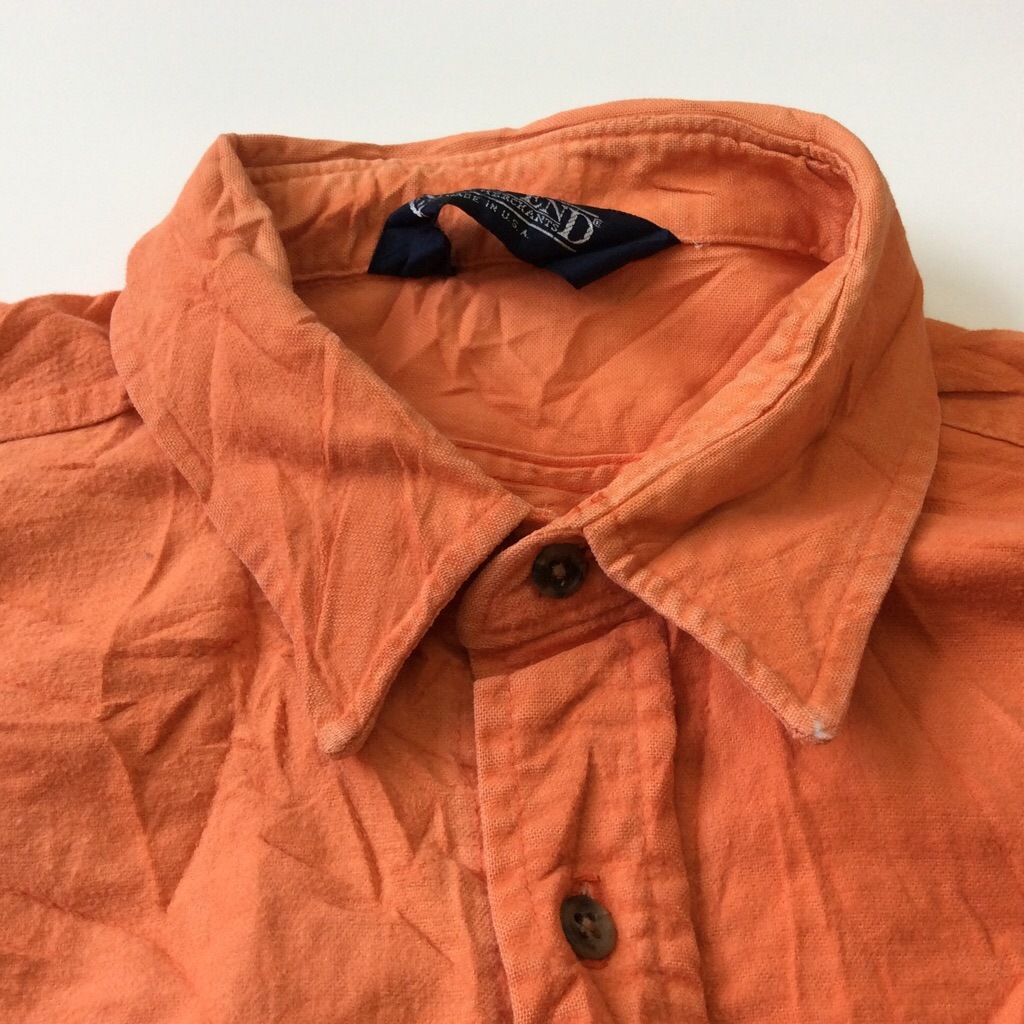 LAND'S END ��󥺥���� ñ�� Ĺµ�ͥ륷��� �����ȥɥ� ����̵�� XL/����� ����ꥫ͢�� MADE IN USA ���ᥫ�� �֥��� �������� �礭�������� LL O �ӥå������� �����С������� ���岷 ����