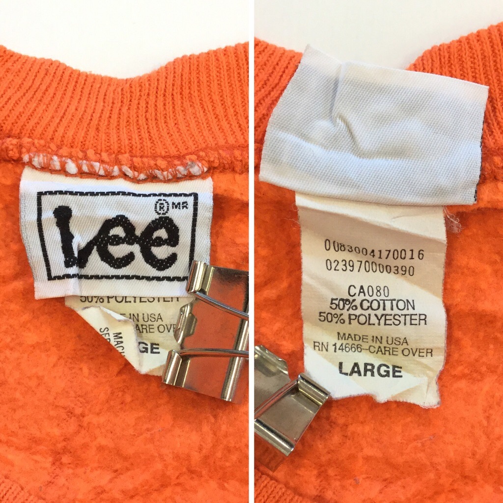 Lee �꡼ ̵�ϥ������å� �ȥ졼�ʡ� MADE IN USA ����̵�� L/����� ����ꥫľ͢�� ���ᥫ�� �饰��� ������� �ץ졼�� ����å� �����å� ���ܿ� ���岷 ���� ����
