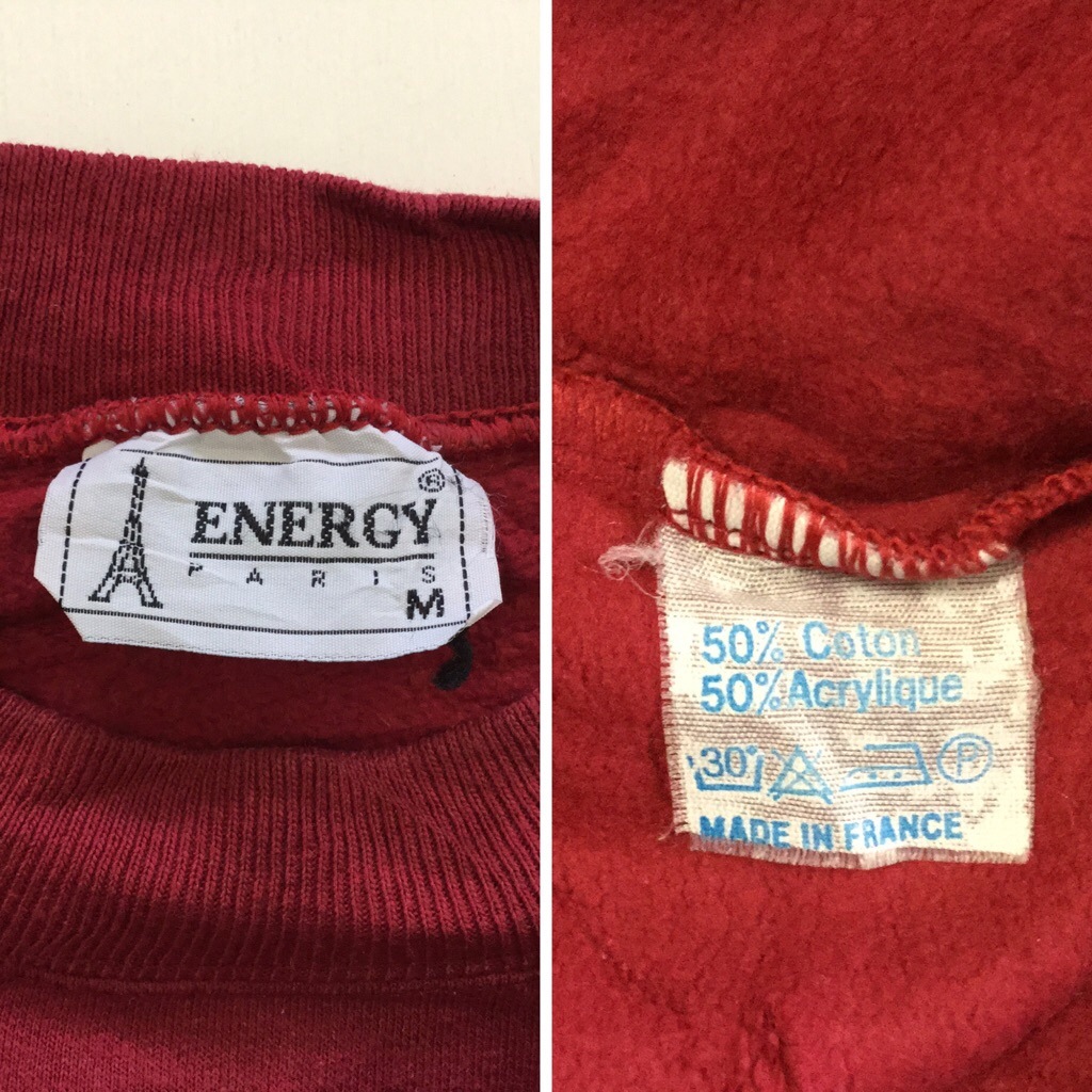 ����ꥫ���� MADE IN FRANCE ��ǥ����� �������å� �ȥ졼�ʡ� M/���� �����å� �����奢�� PARIS �ɽ� ���岷 ����̵�� ͢����