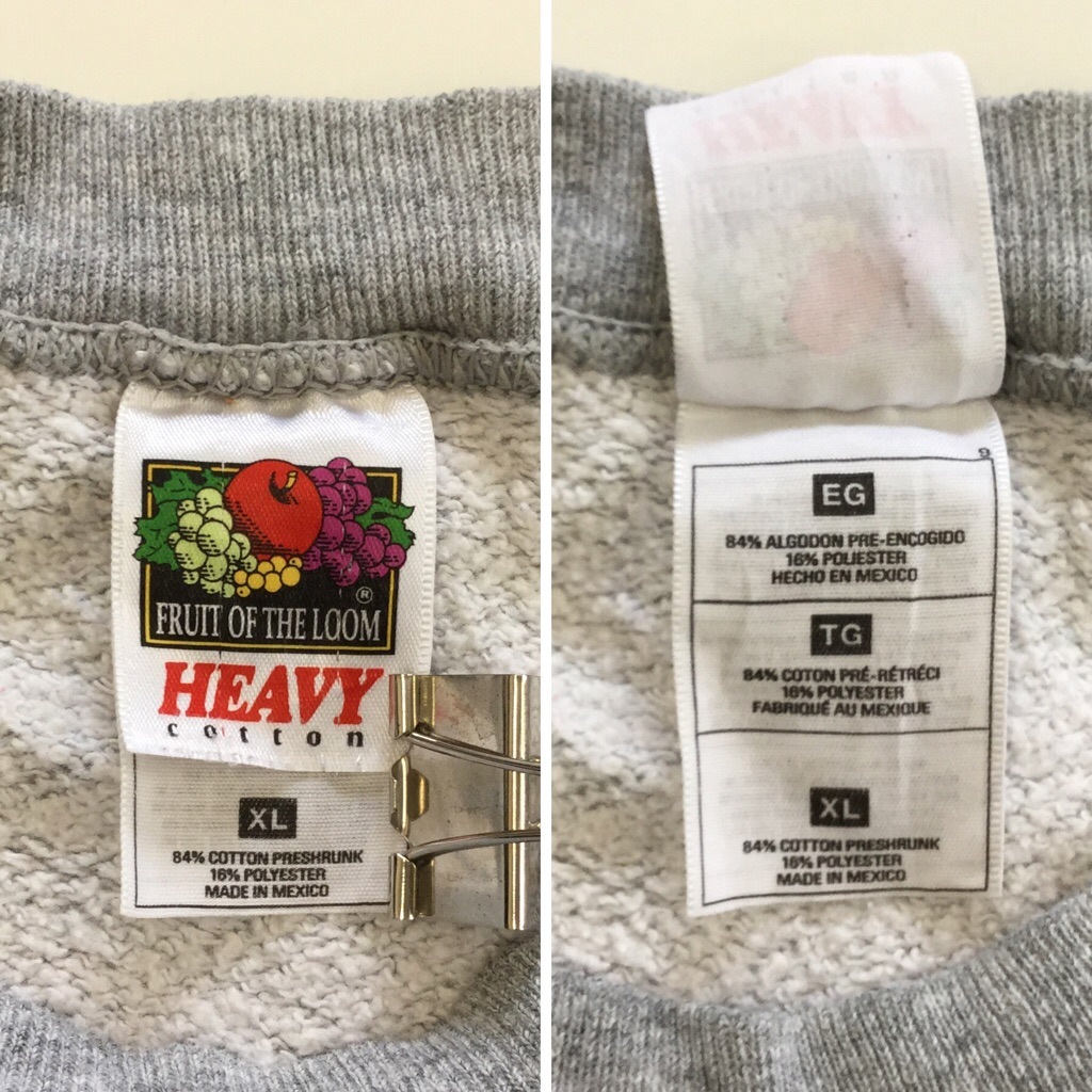 ����ꥫ���� �������å� �ȥ졼�ʡ� HTS Patriots ��� XL/���ߤꥰ�졼 FRUIT OF THE LOOM ���ᥫ�� USA ����̵�� ͢���� ���ݡ��� ���岷 ���� �����å� �礭�� �ӥå� �����С�