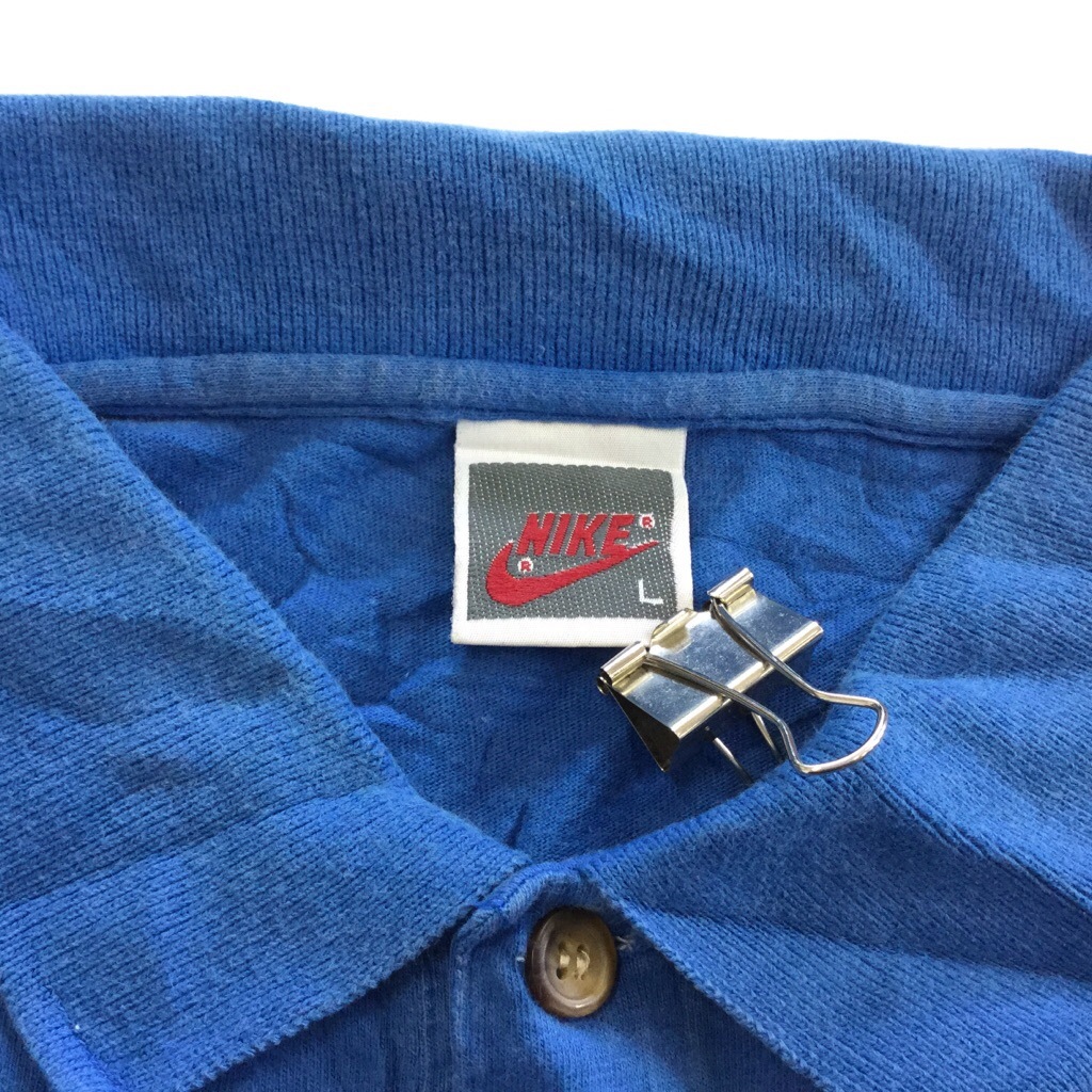 NIKE �ʥ��� Ⱦµ�ݥ������ ��� L/�ġ��֥롼 ���󥿥� ����̵�� ����ꥫ͢�� �֥��� ���ݡ��� ���ˡ����� USA���� ���岷 ����