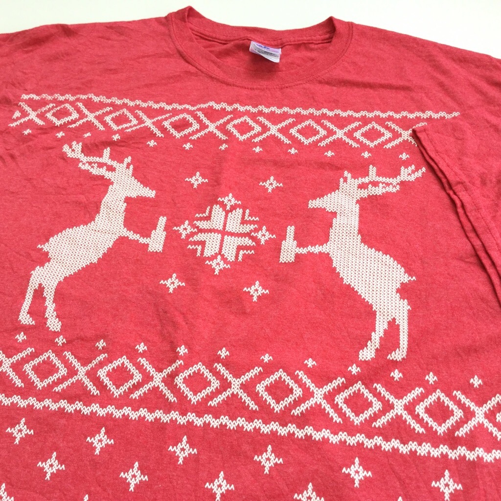 ���� �ץ���T����� ȾµT����� ����̵�� ��� 2XL/���֡����ߤ��å� USA �ȥʥ��� ���Ρ� �˥å� ���ᥫ�� ���ꥹ�ޥ� ����ꥫľ͢�� ���岷 ���� �礭�� �ӥå� �����С� X'mas