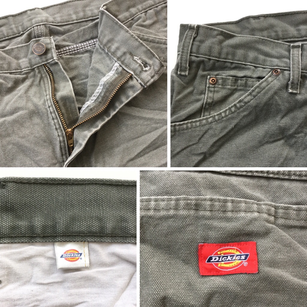 Dickies ڥ󥿡ѥ ǥå ꥫľ͢ å ѥ ̵  W38/졼  USA ᥫ ֥   岷  礭 ӥå С