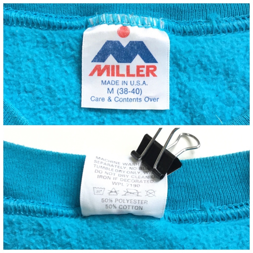 OREGON ���쥴�� ����ꥫľ͢�� ���ʥ������å� �ȥ졼�ʡ� ����̵�� ��� M/�忧 MILLER ���ᥫ�� �饰��󥹥꡼�� �����å� MADE IN USA ������� ���岷 ����