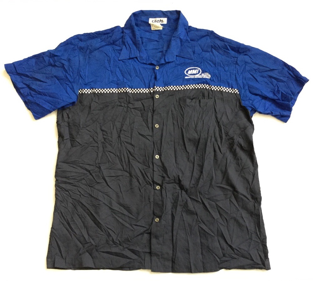 CINTAS Ⱦµ�������� ����ꥫ���� MMI ����̵�� ��� 2XL/��xǻ�����졼 �����å����ե�å� ͢���� USA ���ᥫ�� ���  ��˥ե����� �Х��� �ᥫ�˥å� ���岷 ���� �礭�� �ӥå� �����С�