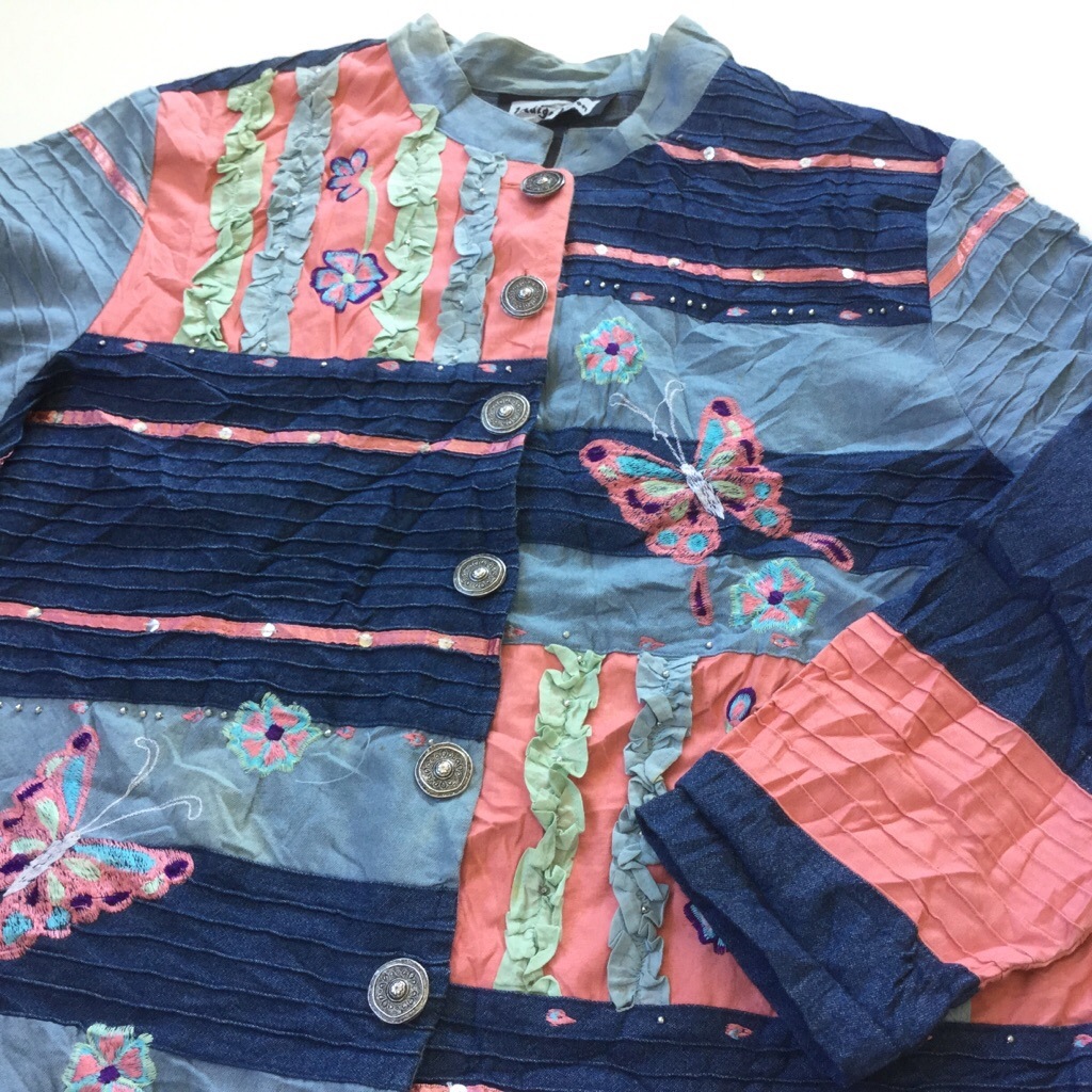 INDIGO MOON ����ǥ��� �ࡼ�� ����ꥫ���� �ǥ˥ॸ�㥱�å� ����ĥ��㥱�å� �Х�ɥ��顼 ����̵�� ��ǥ����� L-XL/�ǥ˥�֥롼 �ѥå���� �ɽ� ��ܥ� ���祦 �ե� �ӡ��� USA ����� ͢���� ����