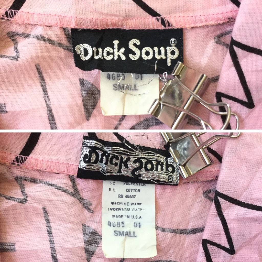 Duck Soup ꥫ͢ ʬµĥԡ 󥰥 ̵ ǥ S/ԥ  㥱å   ˥å MADE IN USA ᥫ ݥå 奢 岷 