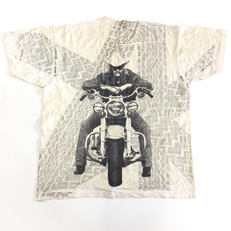 ALAN JACKSON ����󥸥㥯���� ȾµT����� ����̵�� ���XL/�١������ ���� ����ȥ꡼ �Х��� MADE IN USA �ե롼�ĥ��֥��롼�� ���ᥫ�� �Х�T �Х��T ���岷 ���� �礭�� �ӥå� �����С�