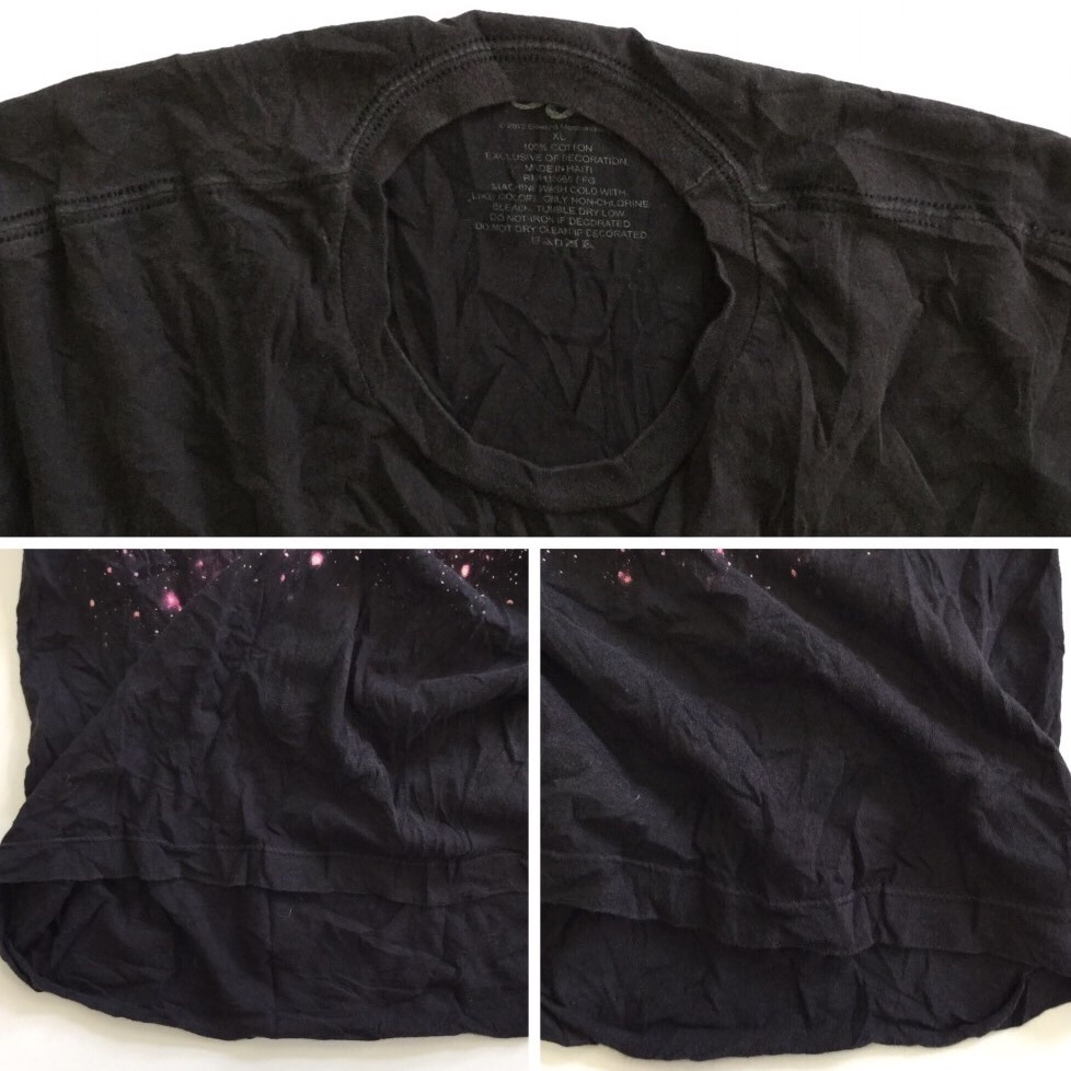 US ͥ  ȥƥåץ ȾµT ̵ XL/ ꥫľ͢ 礭 ӥå