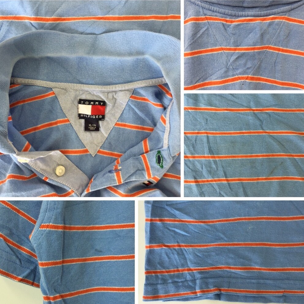 TOMMY HILFIGER �ȥߡ��ҥ�ե����� ����̵�� �ܡ����� Ⱦµ�ݥ������ XL/�忧 �֥��� ����� ���ݡ��� ���ᥫ�� USA ����ꥫ͢�� ���λ�