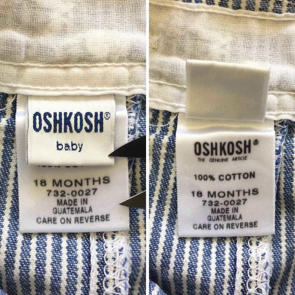 OSHKOSH B'GOSH baby 女ӥå ٥ӡ 硼ȥС ꥫ͢ 18MONTHS/ҥå꡼ ̵ å ֥  USA
