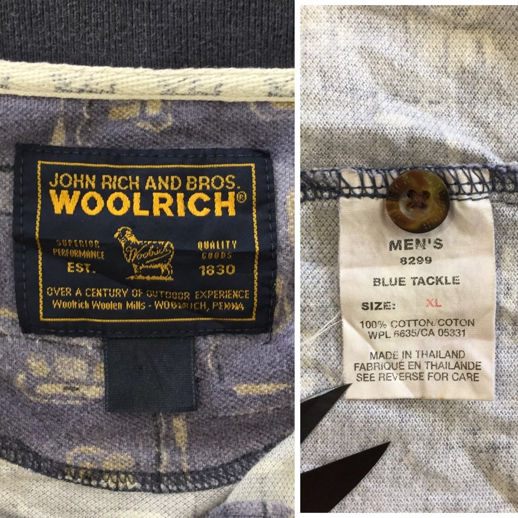 WOOL-RICH �������å� Ⱦµ�ݥ������ ����̵�� XL/���x�ץ��� ����ꥫľ͢�� ���� �����ȥɥ�  USA����