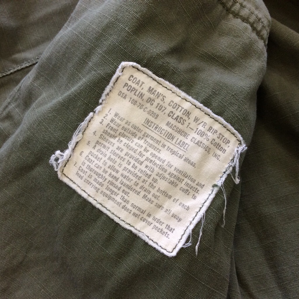 70's ӥơ ꥫ 󥰥եƥ ߥ꥿꡼ĥ㥱å ̵ XL/꡼ ꥫ͢ USA ߡ ARMY ᥫ ݥץ åץȥå CLASS 1 JUNGLE FATIGUE 岷