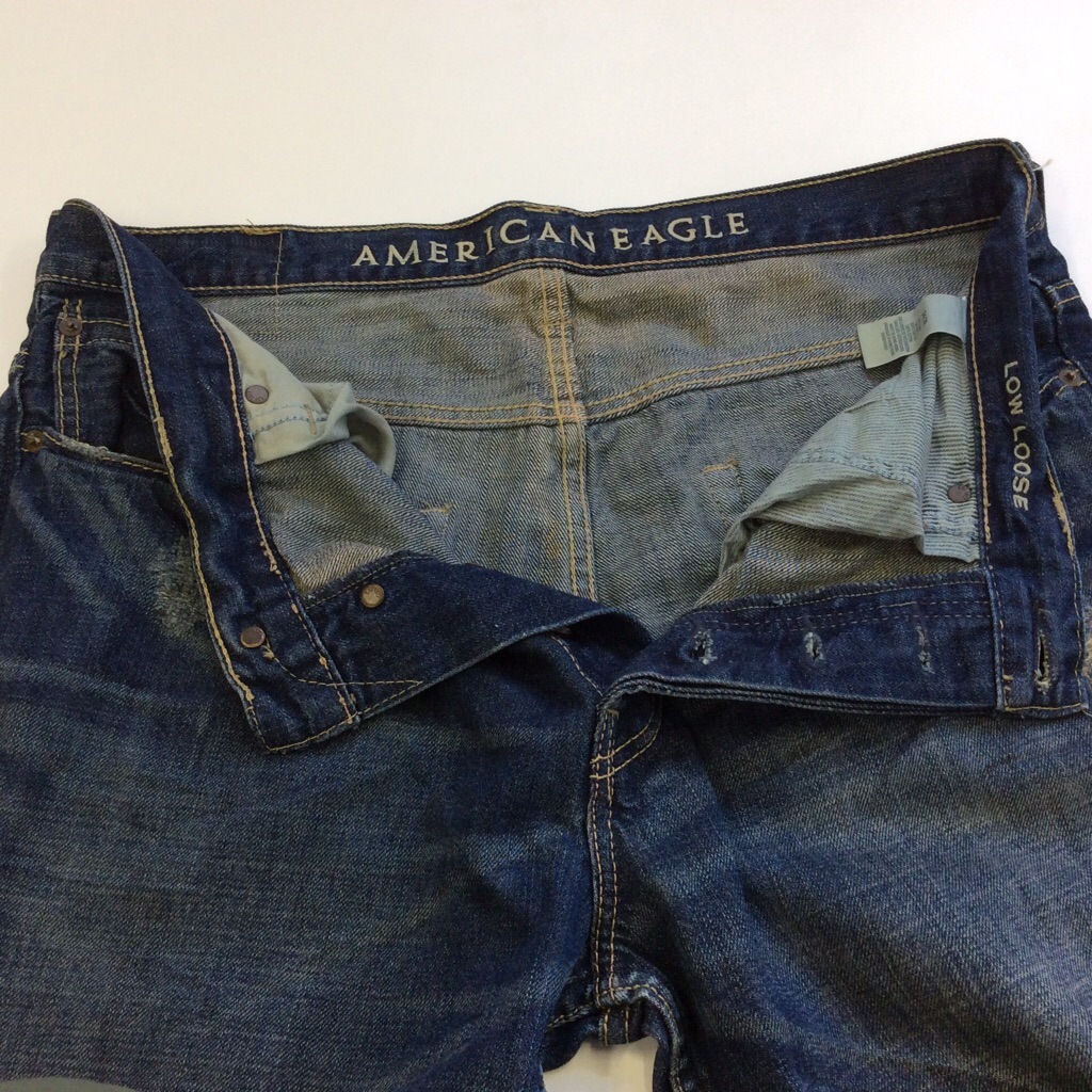AMERICAN EAGLE ����ꥫ�󥤡����� �ӥ�ơ����ù� ������ ����̵�� W34/L/����ǥ��� ����ꥫ͢�� USA ���ᥫ�� �֥��� �����ѥ� �ǥ˥�ѥ�� ���᡼���ù� ���岷 ����