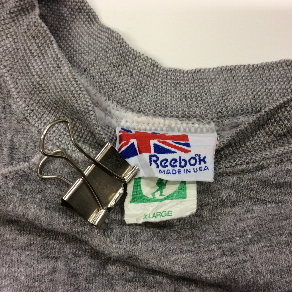 REEBOK ꡼ܥå ӥå å ȥ졼ʡ ̵ L/졼 ꥫ͢ MADE IN USA ᥫ ݡ DISCUS ǥ ե꡼ॹ꡼ ӥơ 졼 å 岷 