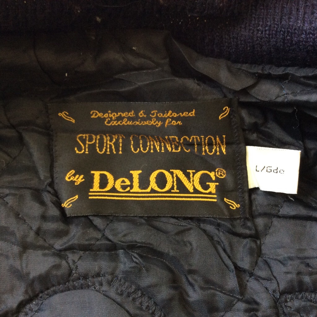 De Long �ǥ��� ���������ॸ���ѡ� ��������� ����ɥ��㥱�å� ����̵�� L/�����ͥ��ӡ����򡦥ۥ磻�� ����ꥫ͢�� USA ���ᥫ�� �֥��� ��åڥ� ����ƥ���΢�� 90's ���岷 ����