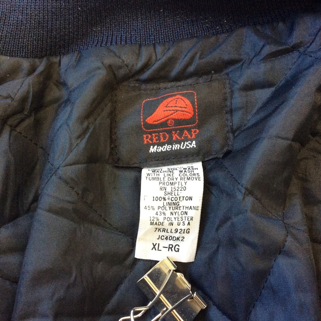 RED KAP ��åɥ���å� �ǥ˥ॸ�㥱�å� ������㥱�å� ��������� ����̵�� XL/����ǥ��� ����ꥫ͢�� MADE IN USA ���ᥫ�� �֥��� ���������ॸ���ѡ� �礭�������� LL O �ӥå������� �����С������� ǻ�� ���岷 ����