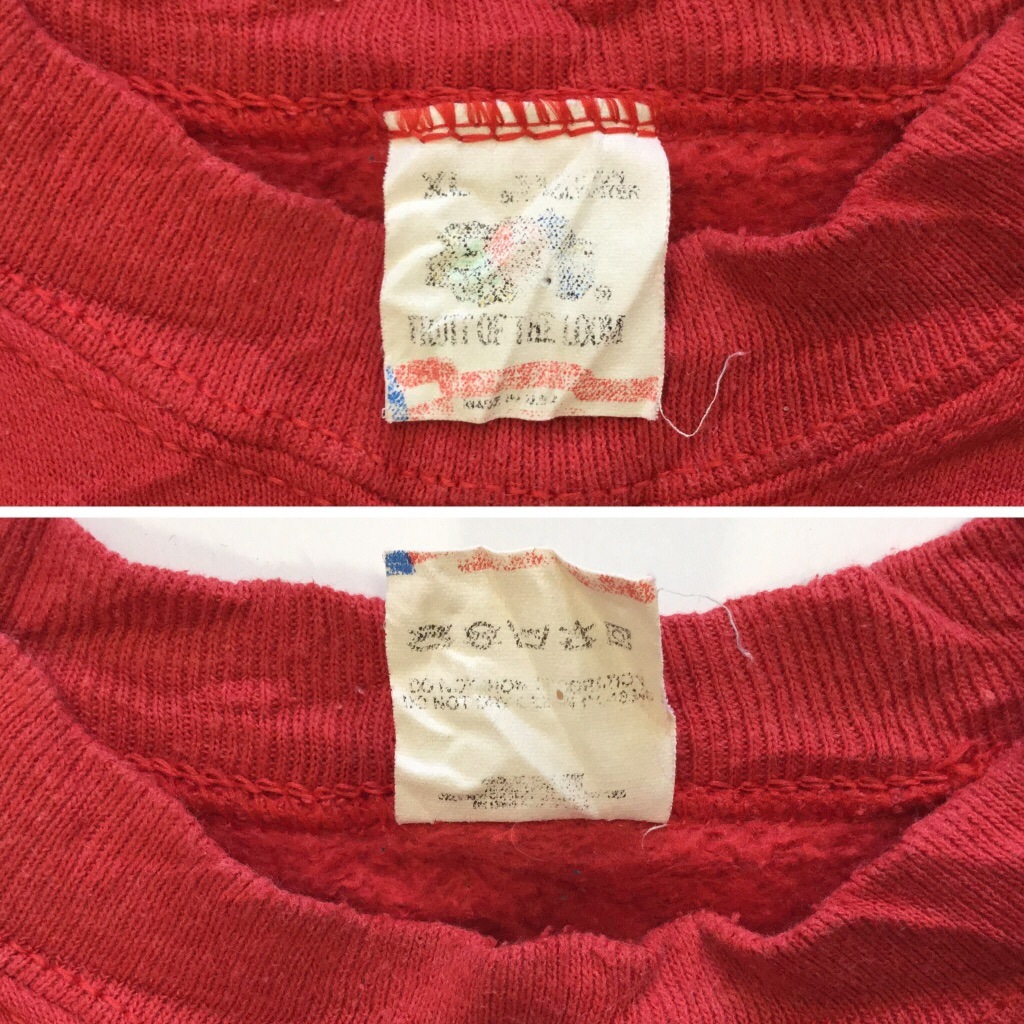 ꥫ Ĺµå ȥ졼ʡ FRUIT OF THE LOOM MADE IN USA  ̵ XL/֡å ͢ ᥫ 饰 岷  å 礭 ӥå С