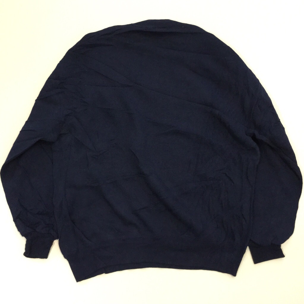 RUSSELL ATHLETIC ��å��륢������å� �������å� �ȥ졼�ʡ� MADE IN U.S.A. ����̵�� XL/�����ͥ��ӡ� IOWA STATE ͢���� ���ᥫ�� ���岷 ���� �����å� �礭�� �ӥå� �����С�