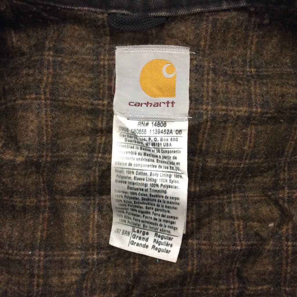 CARHARTT �����ϡ��� ���å��� ������㥱�å� ���åѡ����㥱�å� ����̵�� L/�㡦�֥饦�� ����ꥫ͢�� USA ���ᥫ�� �֥��� ���� �쥢 ���� Ϸ�� ���岷 ����