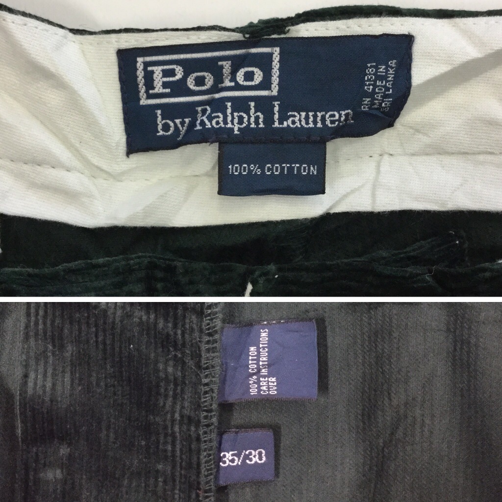 Polo by Ralph Lauren �ݥ� ���ե������ �����ǥ�����ѥ�� ������ ����̵�� W35/���꡼�� ����ꥫ͢�� USA �֥��� ���ᥫ�� �����奢�� ���岷 ���Υѥ�� ����� ����å���