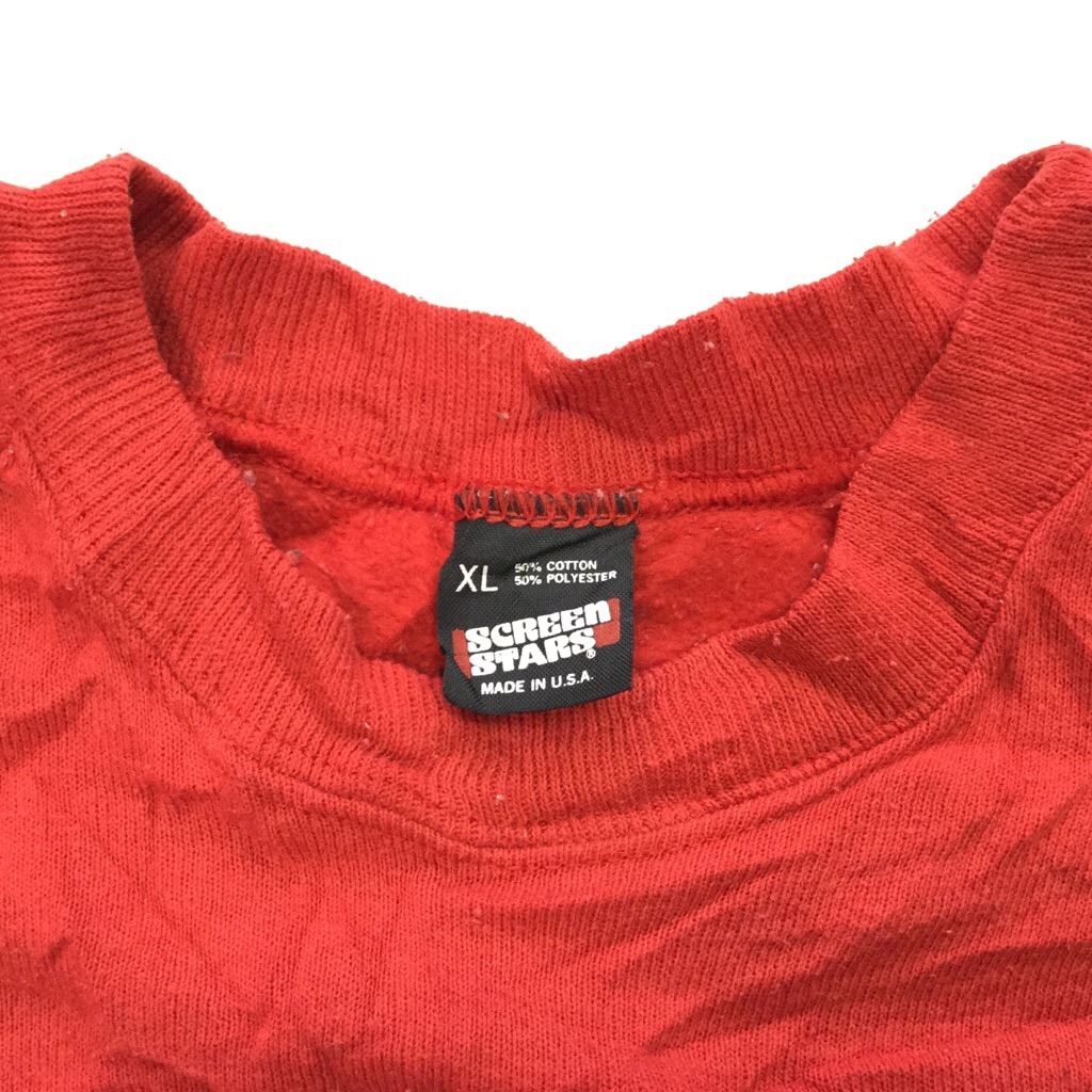 ����ꥫ���� ��ǥ����� ���ꥹ�ޥ��������åȥȥ졼�ʡ� MADE IN U.S.A. SCREENSTARS XL/�֡���å� �������� ���� �����ǥ� X'mas �����å� ���岷 ����̵�� ͢����